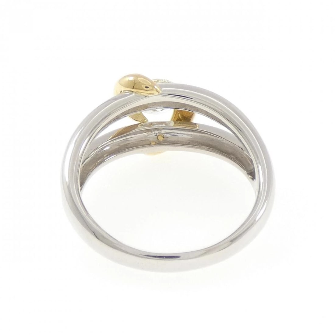 PT900/K18YG DIAMOND RING - 2