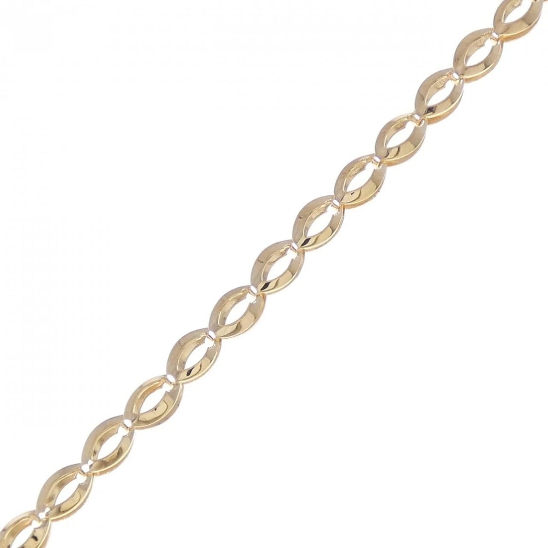 750YG BRACELET: 750YG bracelet Brand: Unbranded Type/Style: Bracelet Material: 750YG, Color: Yellow Gold Size: 18.5cm Actual Size Max width approx: 3.5mm Accessories: None Accessories Notice: When purchasing