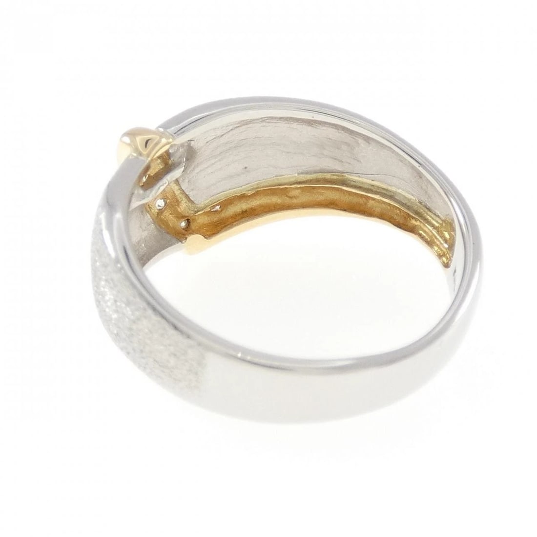 PT900/K18YG DIAMOND RING - 3