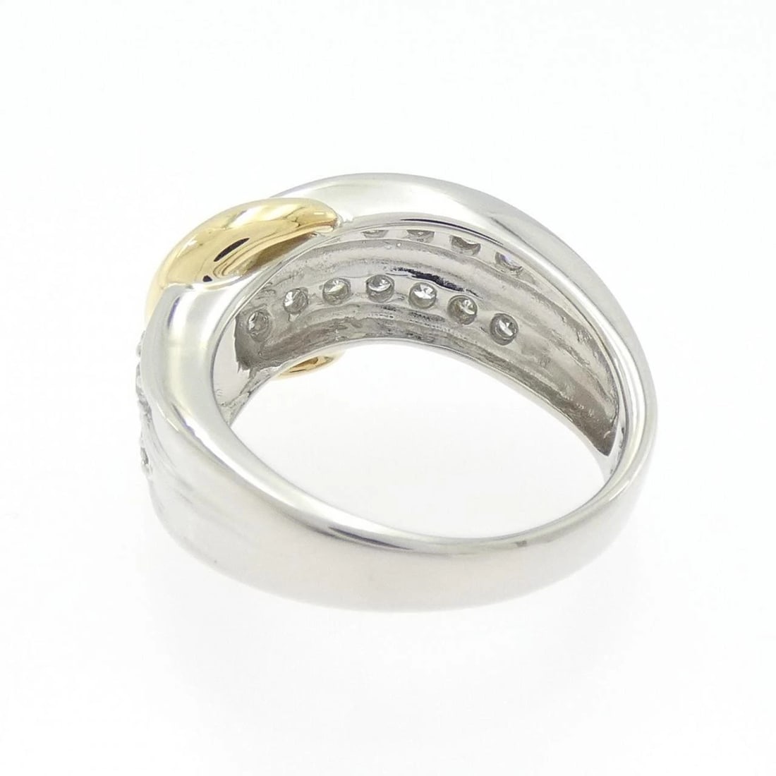 PT850/K18YG DIAMOND RING - 2