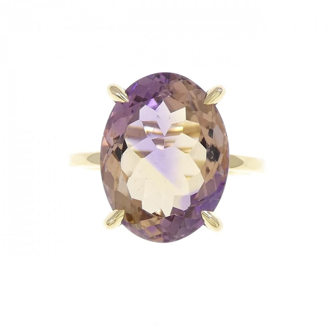 K18YG AMETRINE RING - 2