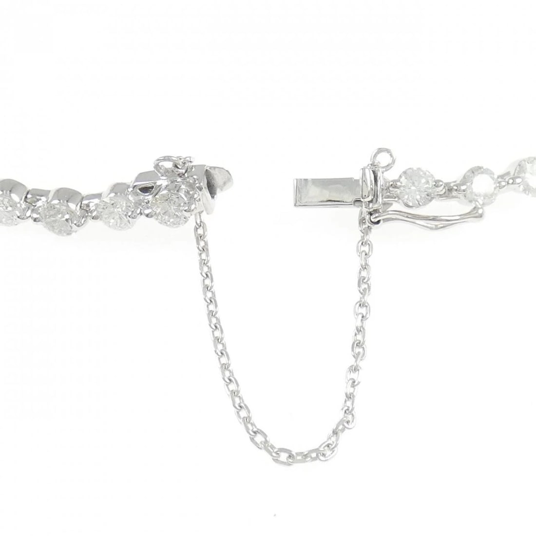 K18WG DIAMOND BRACELET - 4