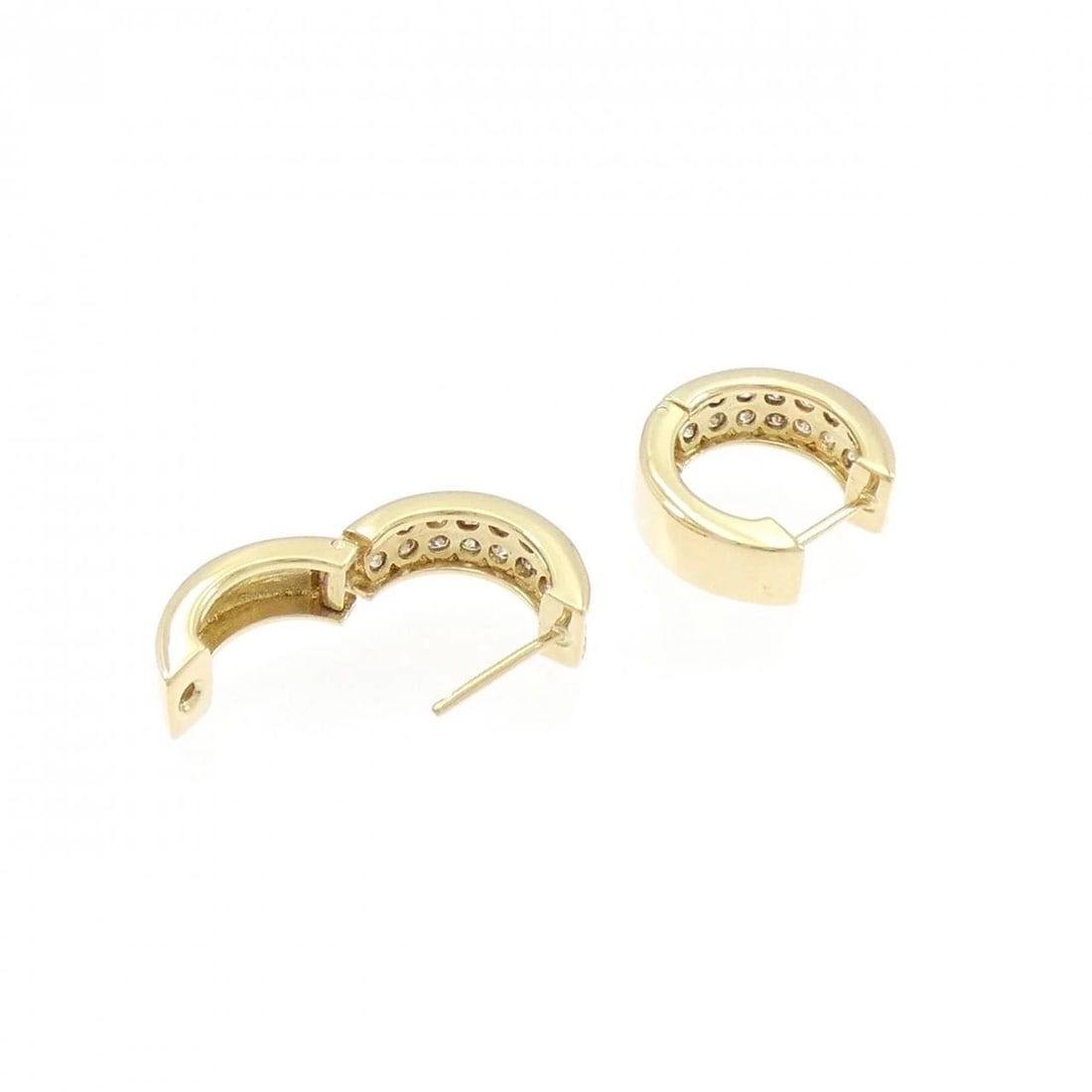 K18YG DIAMOND PIERCING - 3