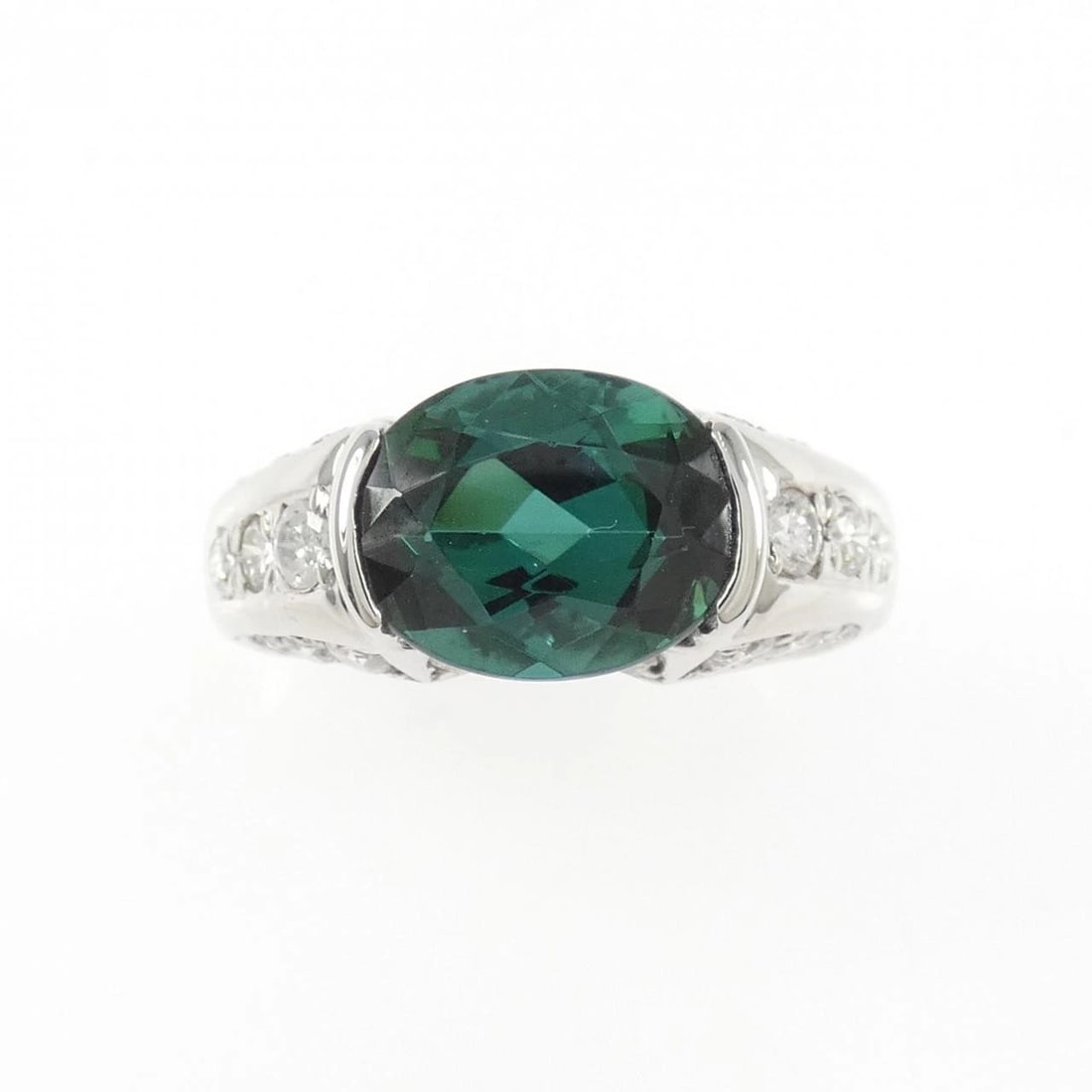 PT900 TOURMALINE RING - 2