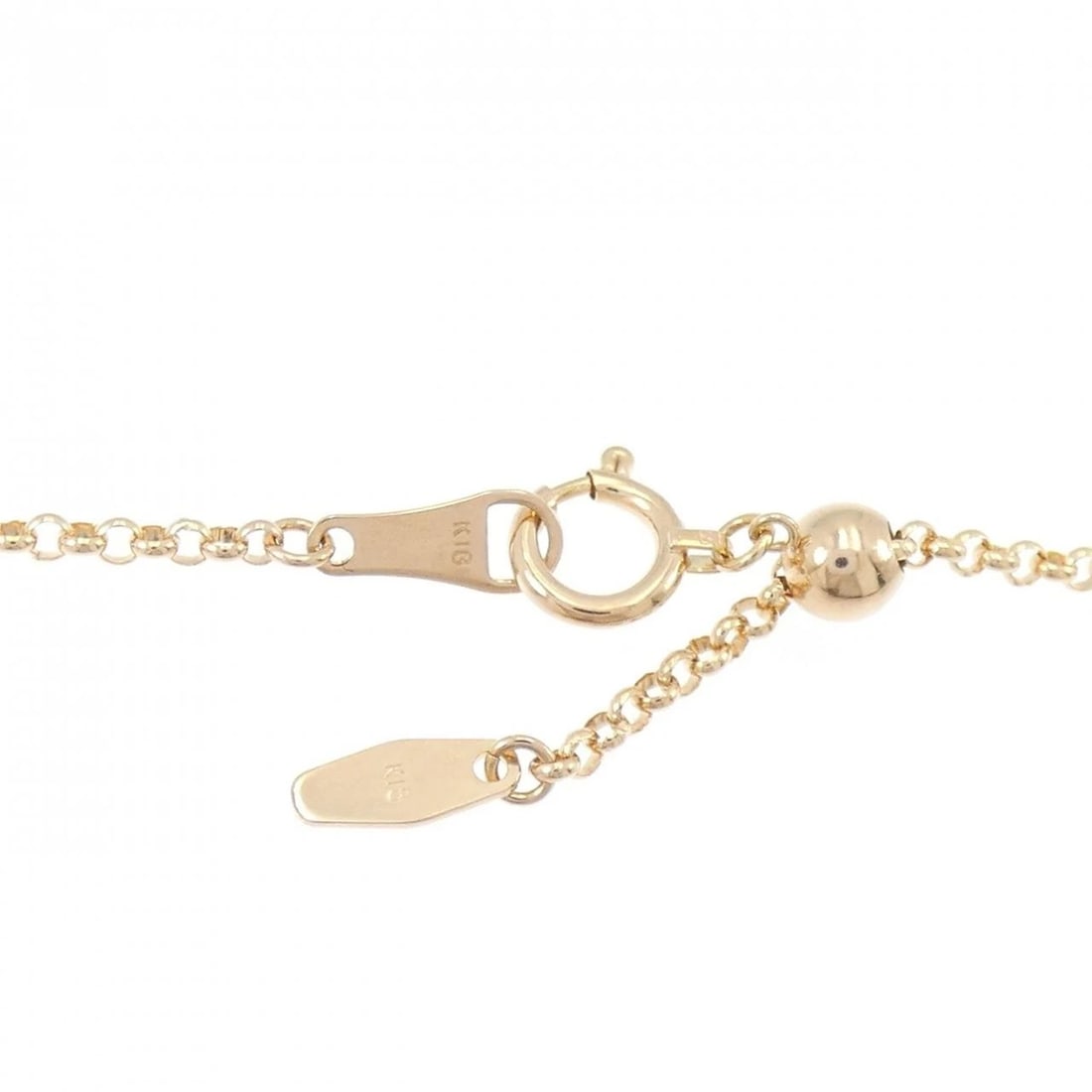 K18PG DIAMOND NECKLACE - 4