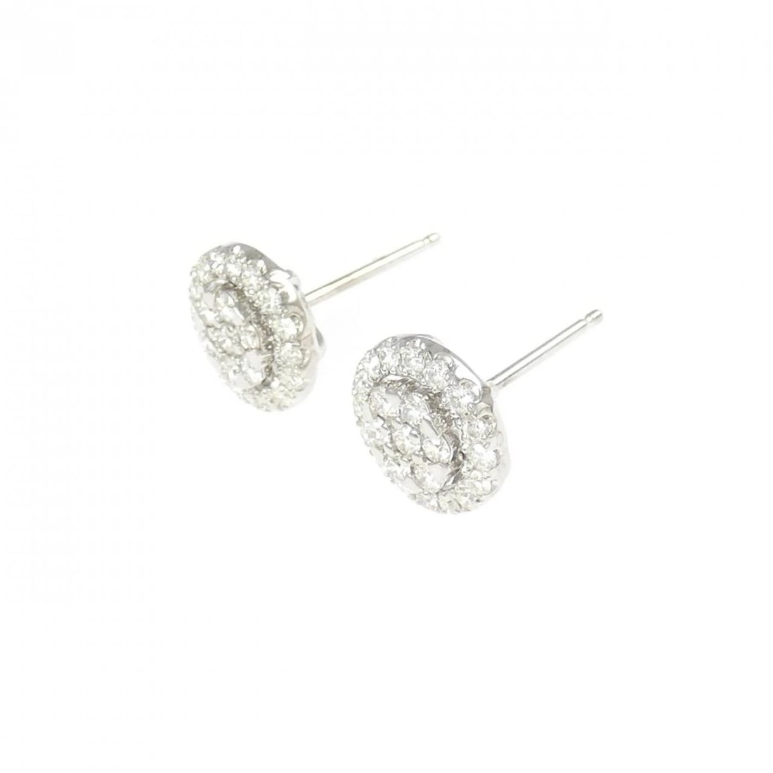 K18WG DIAMOND PIERCE - 2