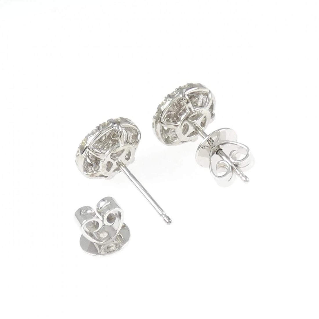 K18WG DIAMOND PIERCE - 3