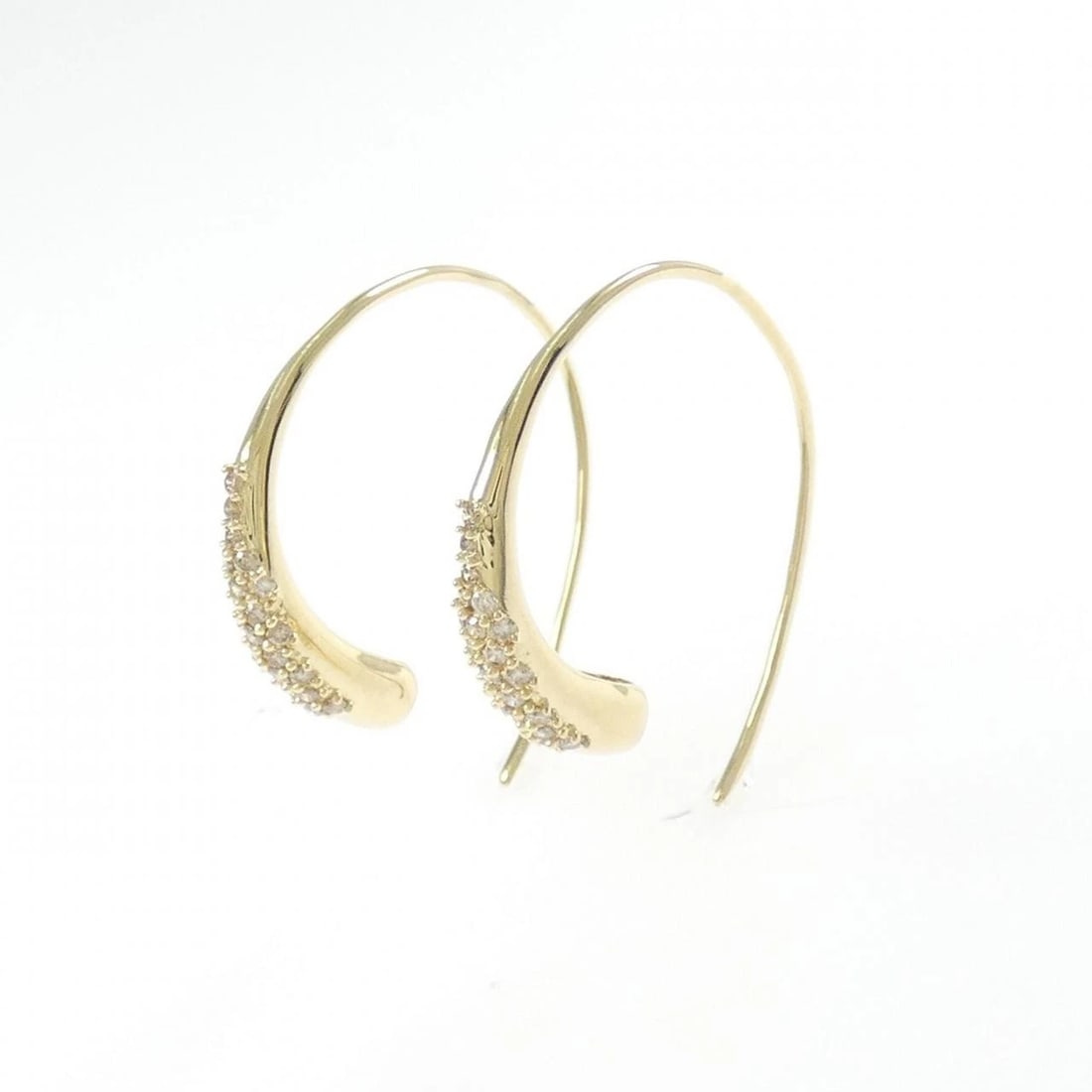 K18YG DIAMOND PIERCE - 2