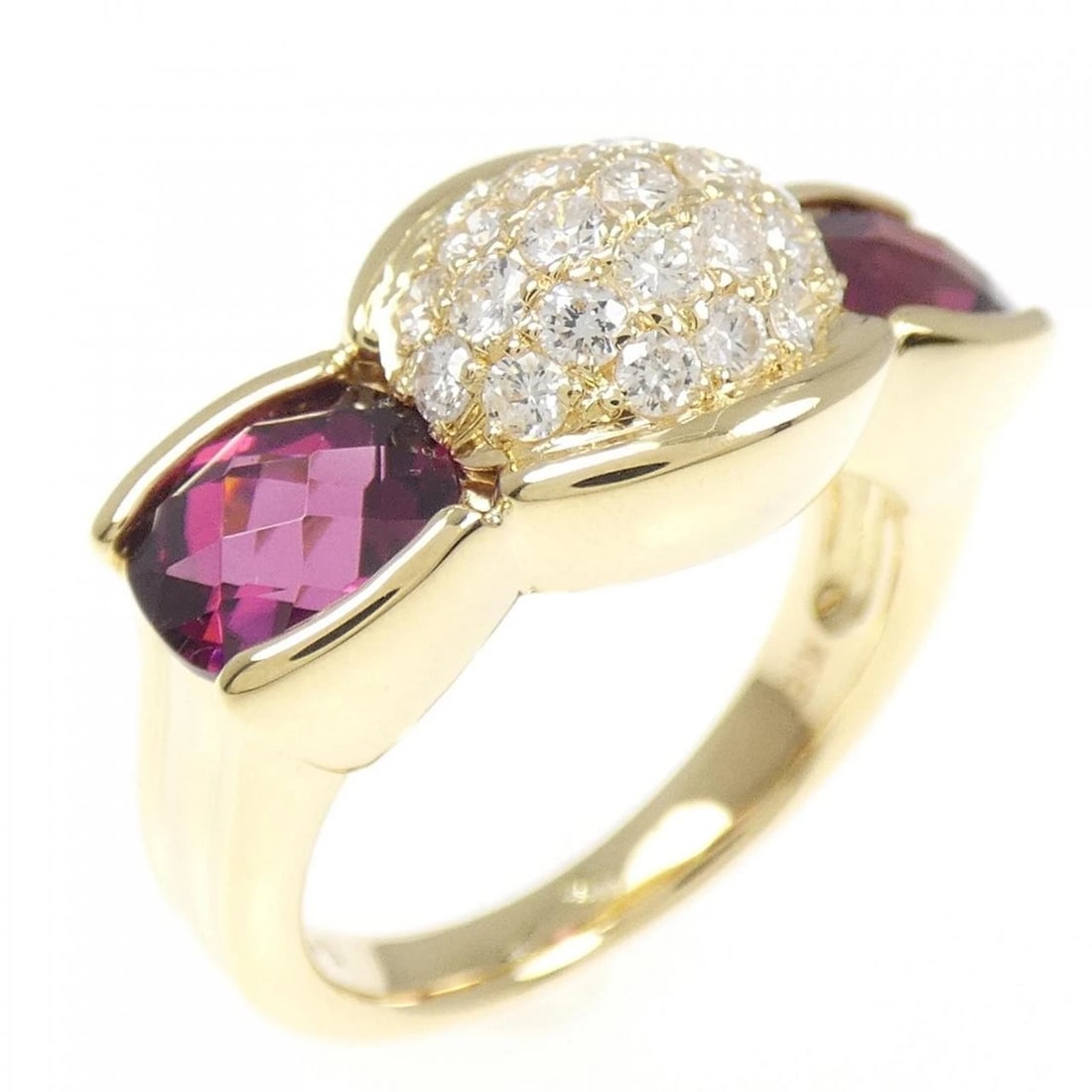 K18YG GARNET RING (1 of 3)