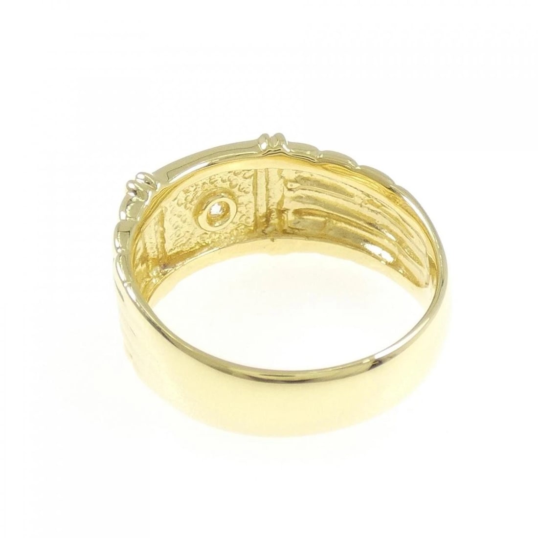 K18YG DIAMOND RING - 3