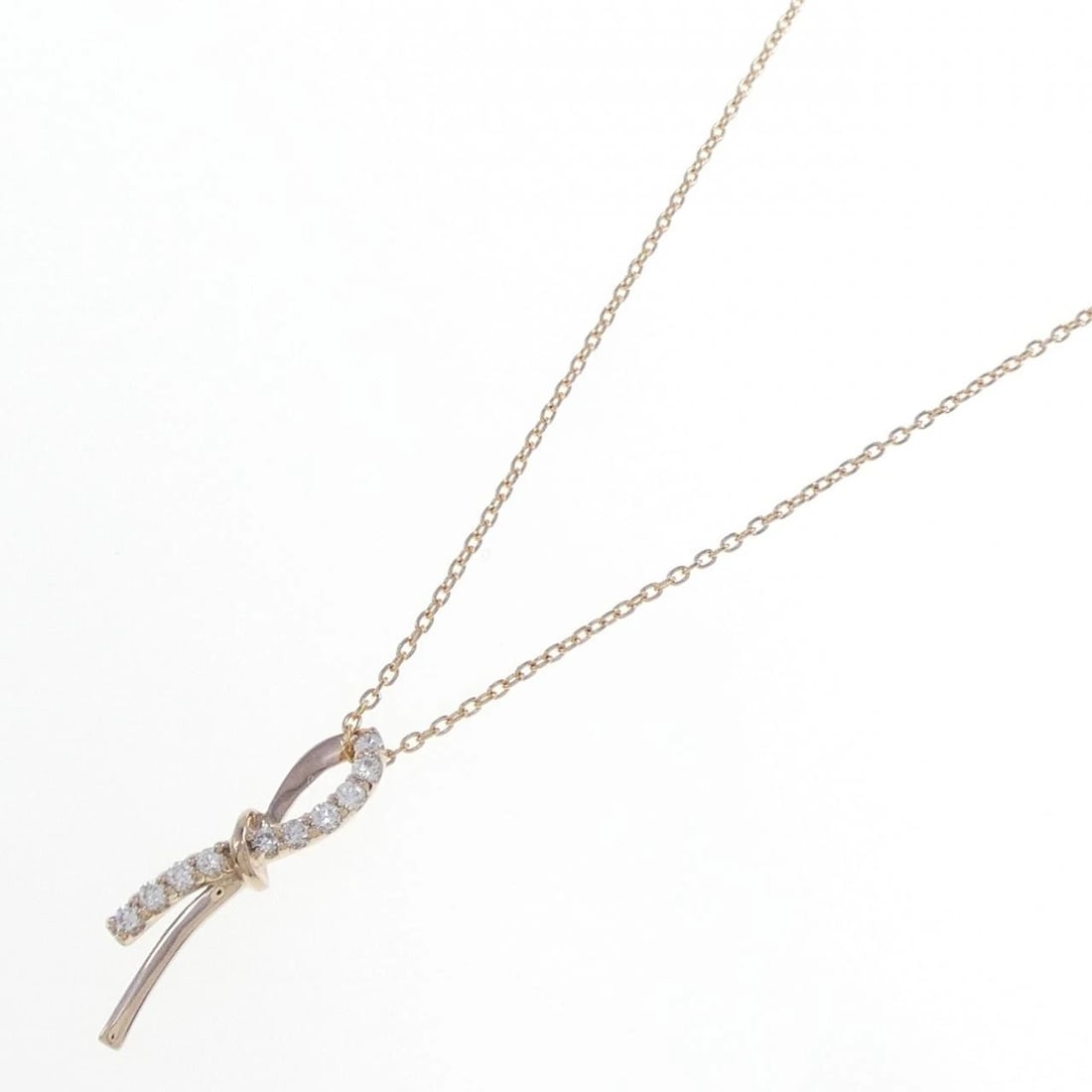 K18PG DIAMOND NECKLACE - 2