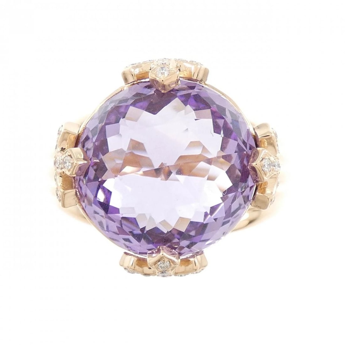 K18PG AMETHYST RING - 2