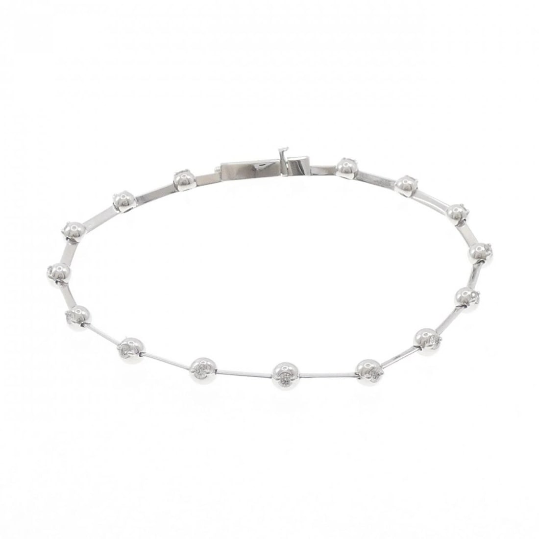 K18WG DIAMOND BRACELET - 3