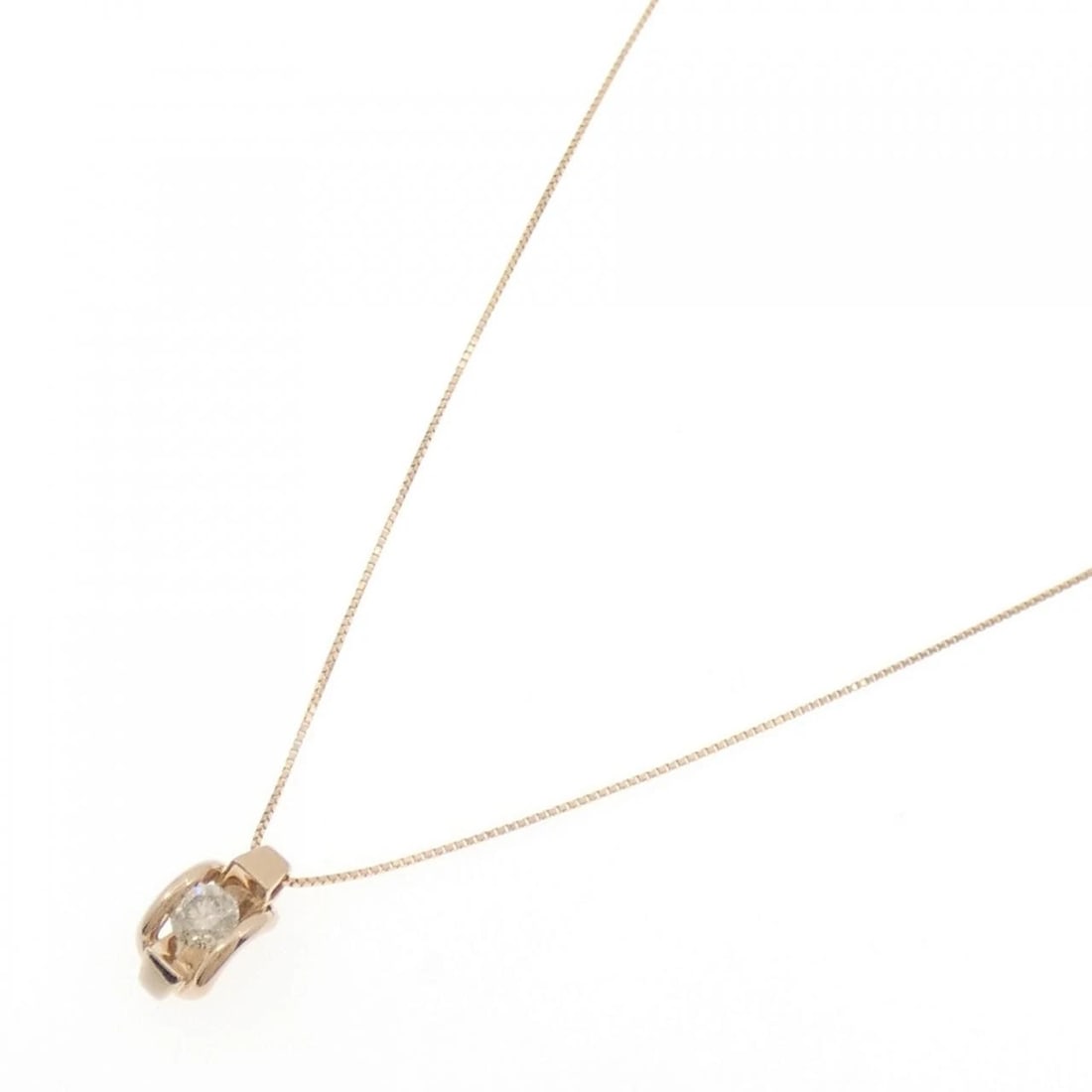 K18PG DIAMOND NECKLACE - 2