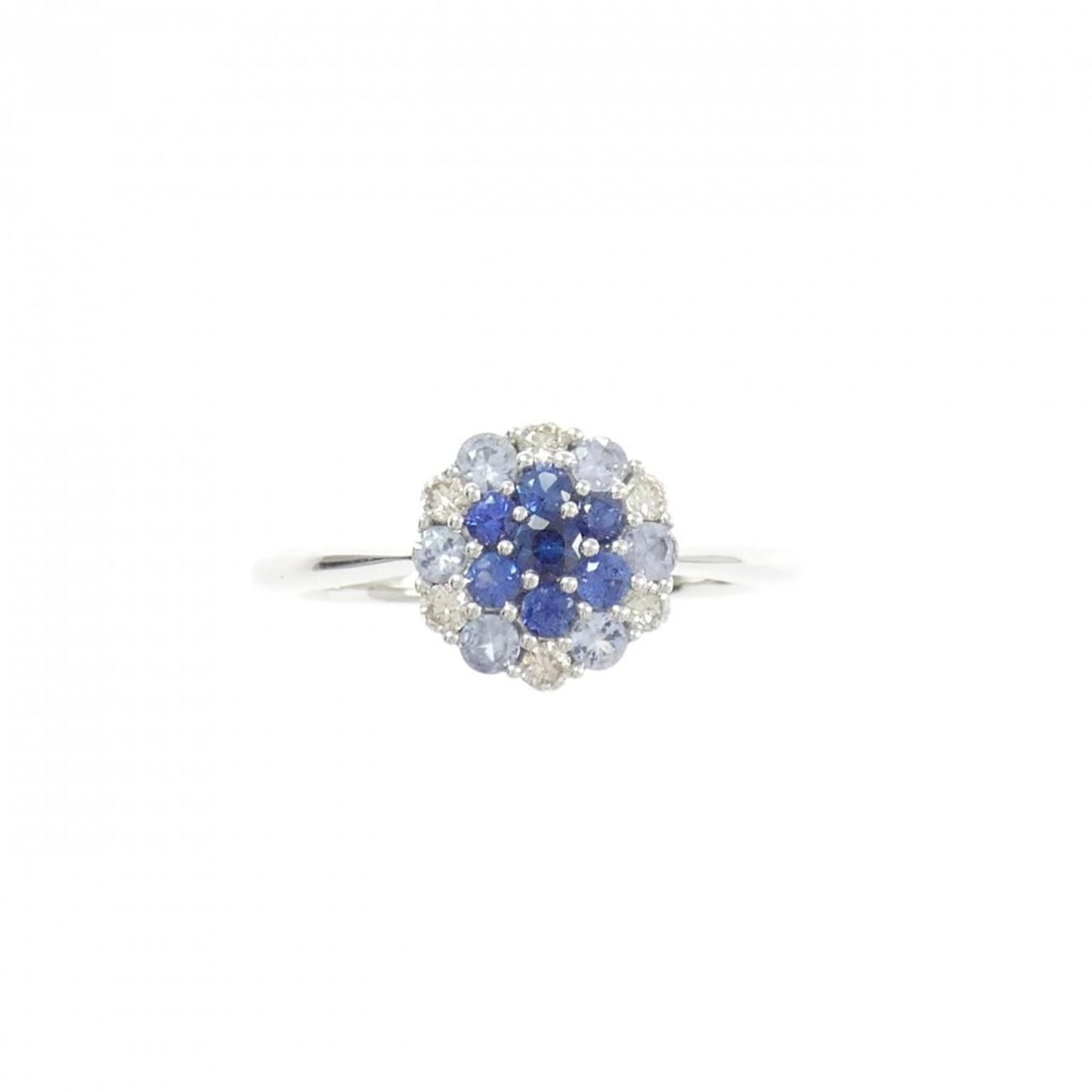 K18WG SAPPHIRE RING - 2
