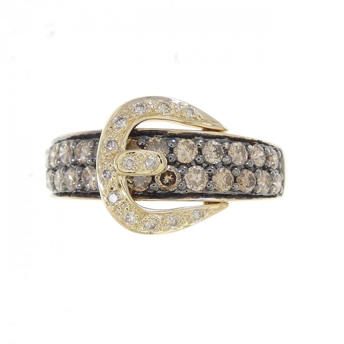14KTTG/14KTBG DIAMOND RING: 14KTTG/14KTBG Diamond Ring Brand: Unbranded Type/Style: Diamond Ring Material: 14KTTG/14KTBG, Main Stone/Creation Natural Color: YG,BG Size: US 6 Accessories: None Accessories Notice: When purchasing