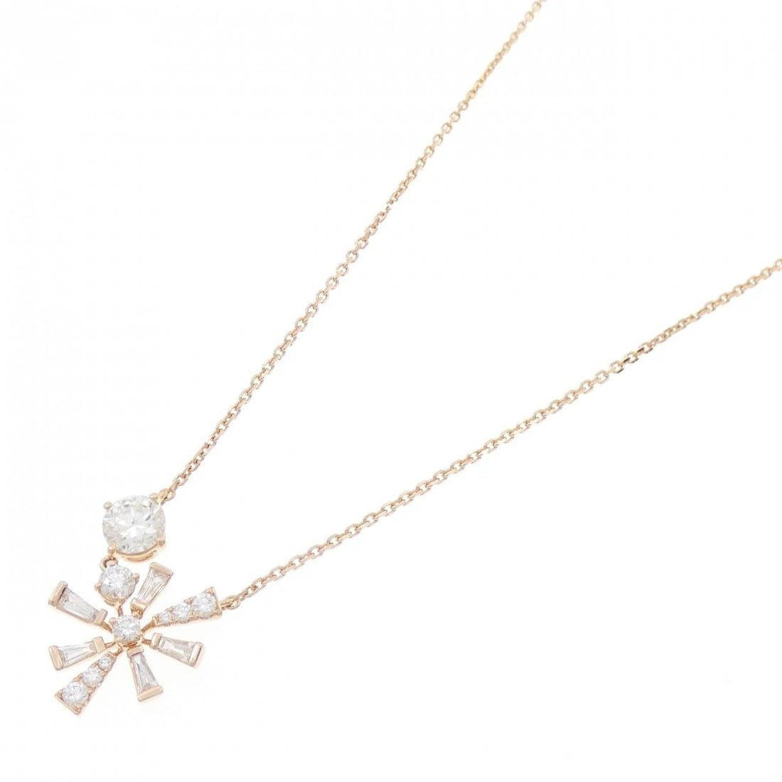 K18PG DIAMOND NECKLACE - 2