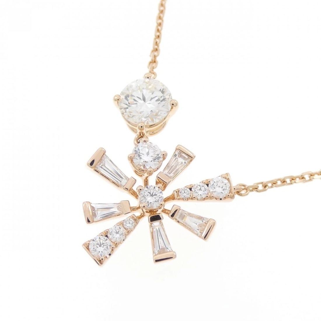 K18PG DIAMOND NECKLACE - 3