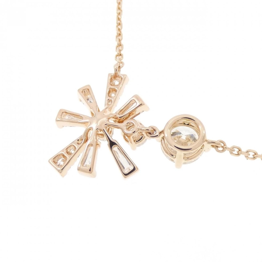 K18PG DIAMOND NECKLACE - 4
