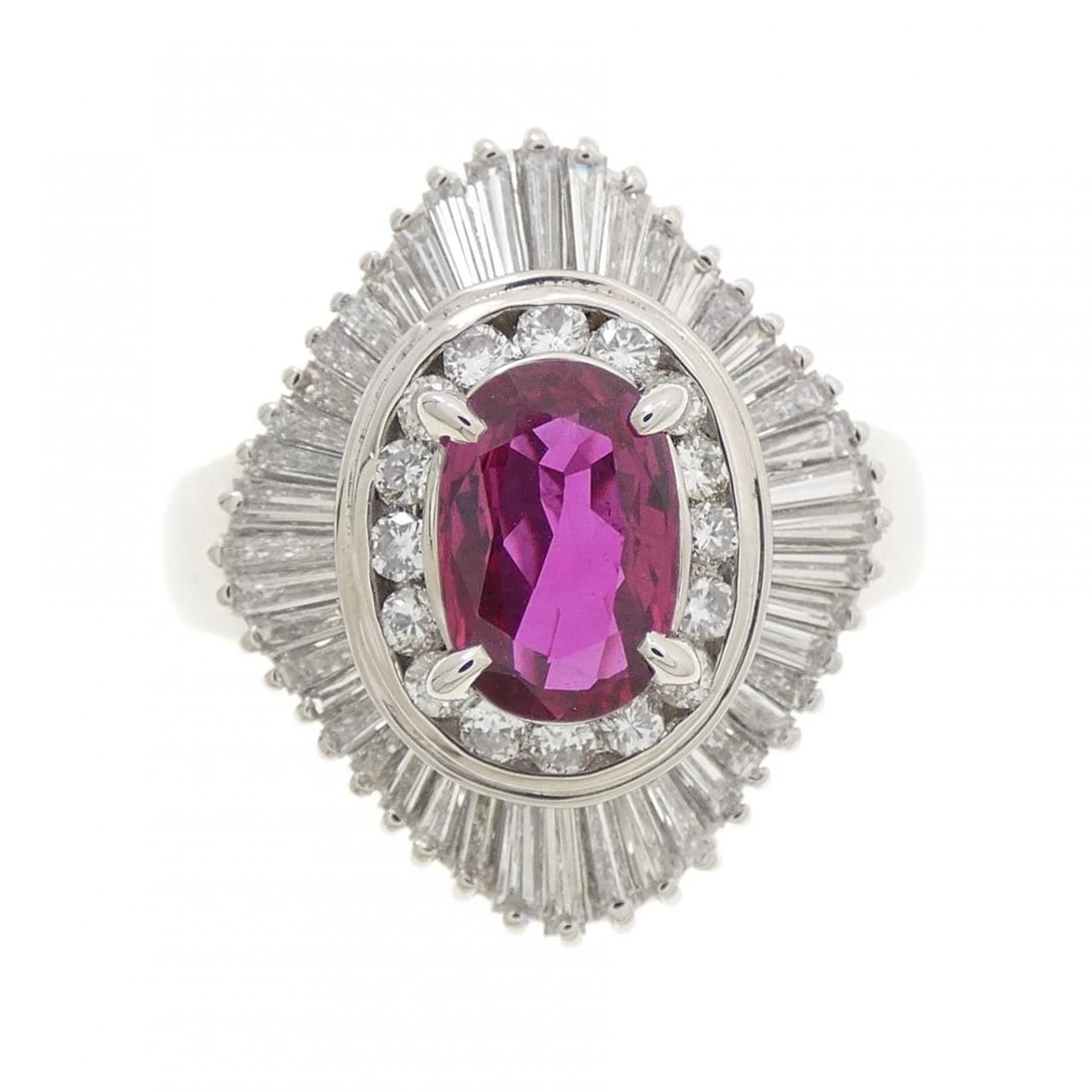 PT900 RUBY RING - 2