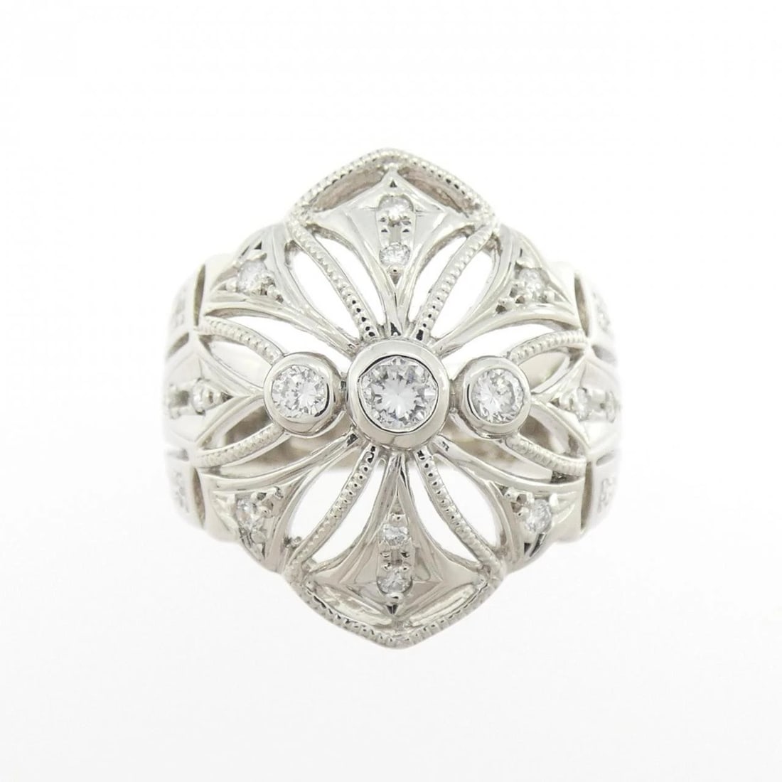 PT900 DIAMOND RING - 2