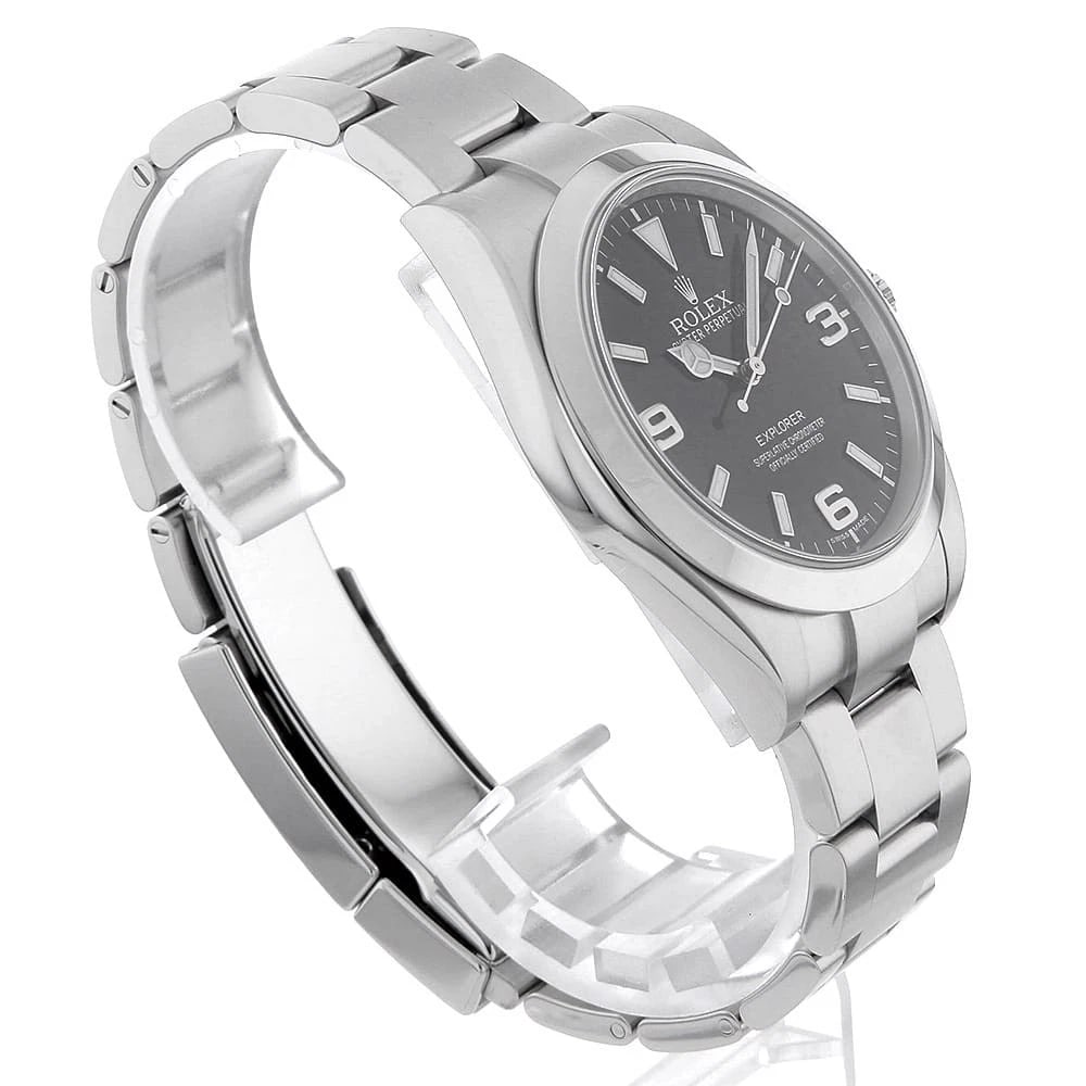 ROLEX EXPLORER BLACK WATCH - 3