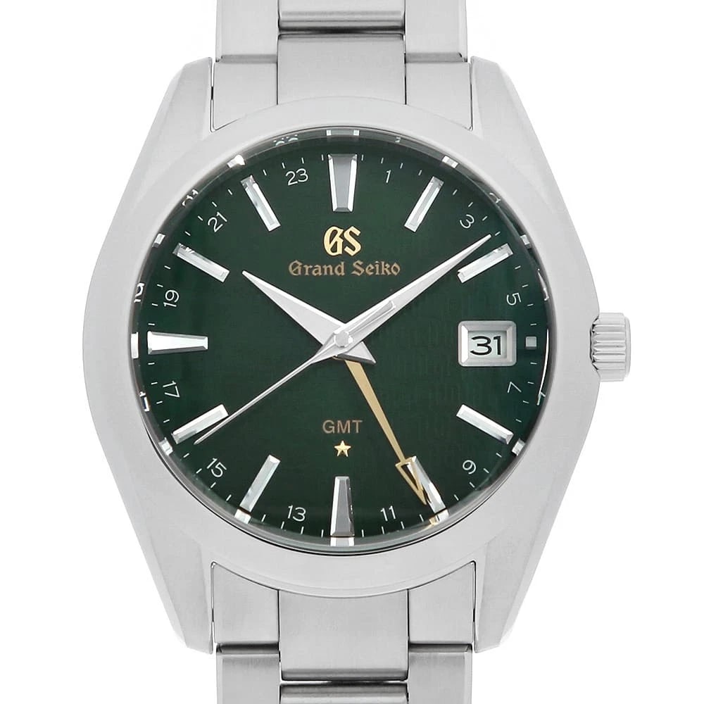 GRAND SEIKO HERITAGE COLLECTION WATCH: Grand Seiko Heritage Collection Watch Brand: Grand Seiko Type/Style: Wrist watch Material: Case Material Stainless Steel Belt Material Stainless Steel Color: Dial Color Green Size: Case:W40mm