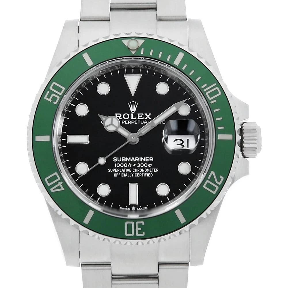 ROLEX SUBMARINER DATE BLACK WATCH: ROLEX SUBMARINER Date black Watch Brand: ROLEX Type/Style: Wrist watch Material: Case Material Stainless Steel Belt Material Stainless Steel Color: Dial Color Black Size: Case:W41mm Circumference of