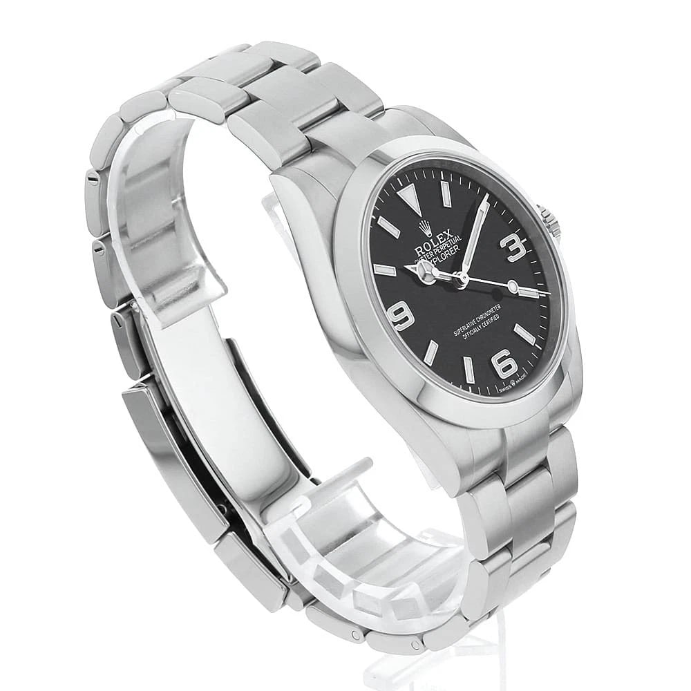 ROLEX EXPLORER BLACK WATCH - 3