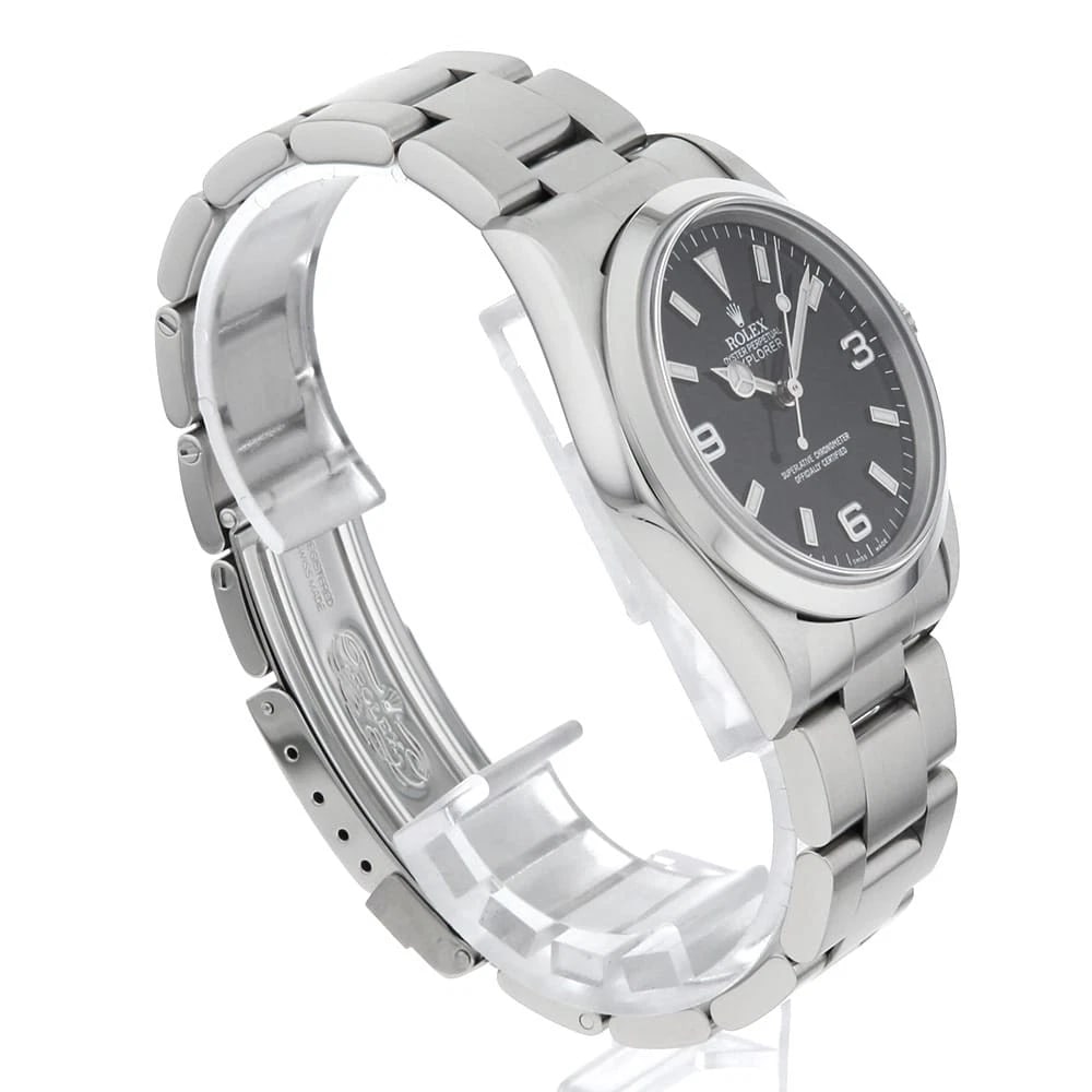 ROLEX EXPLORER BLACK WATCH - 3