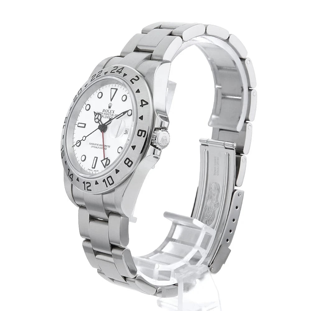 ROLEX EXPLORER WHITE WATCH - 2