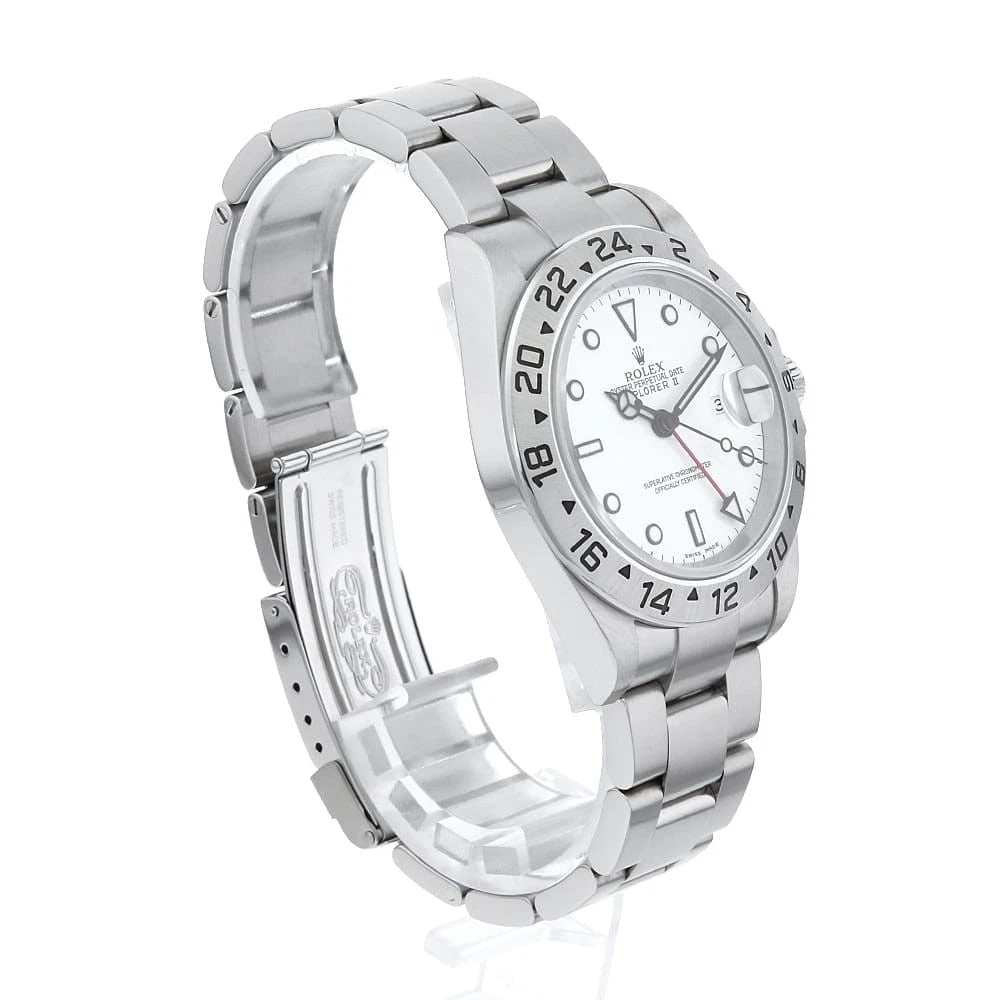ROLEX EXPLORER WHITE WATCH - 3