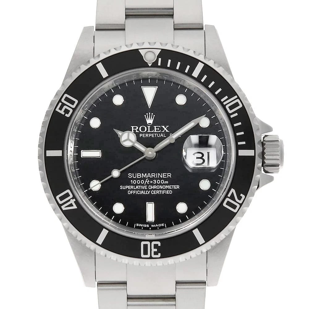 ROLEX SUBMARINER DATE BLACK WATCH (1 of 3)