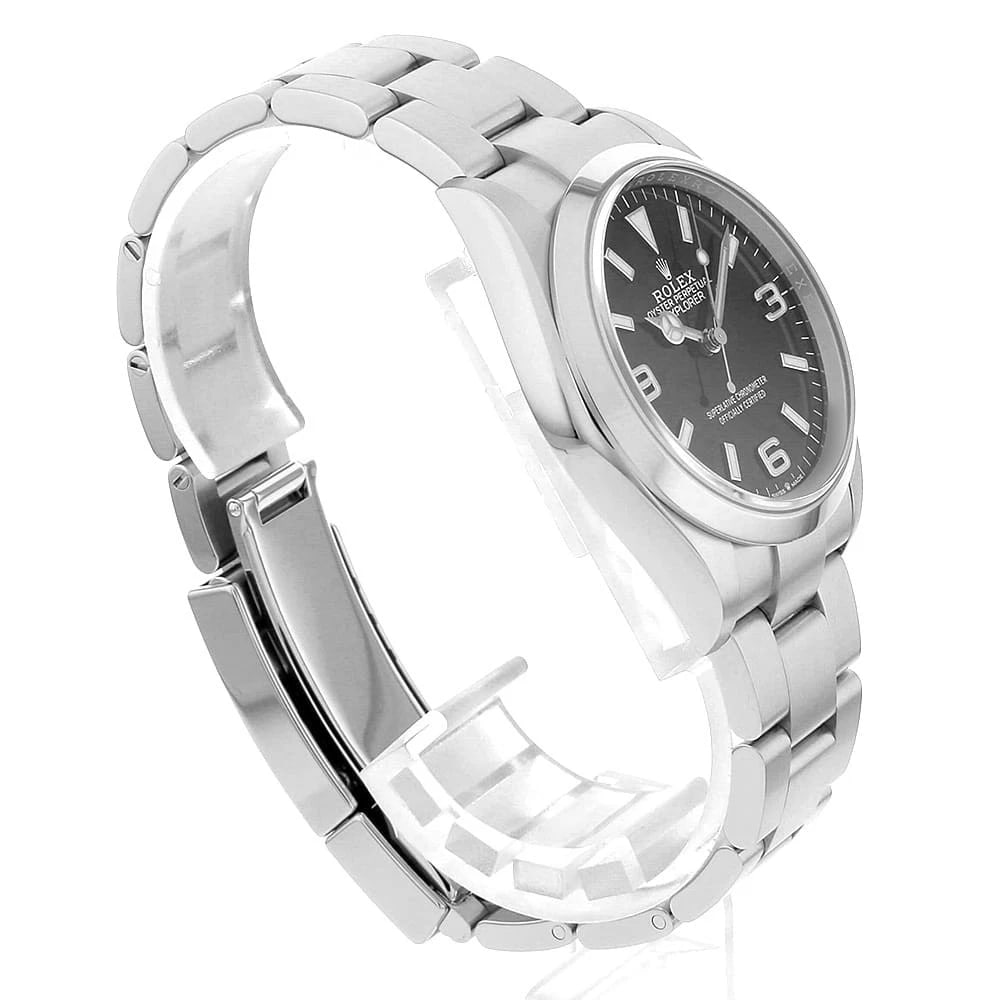 ROLEX EXPLORER BLACK WATCH - 3