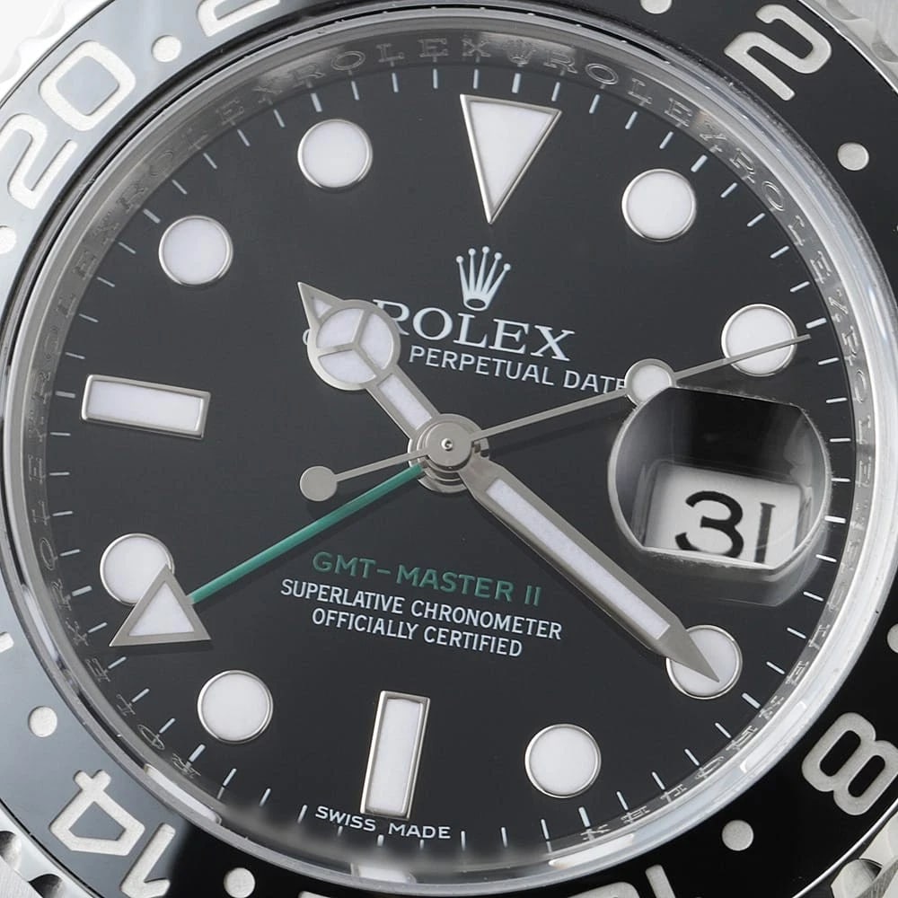 ROLEX GMT MASTER BLACK WATCH - 4