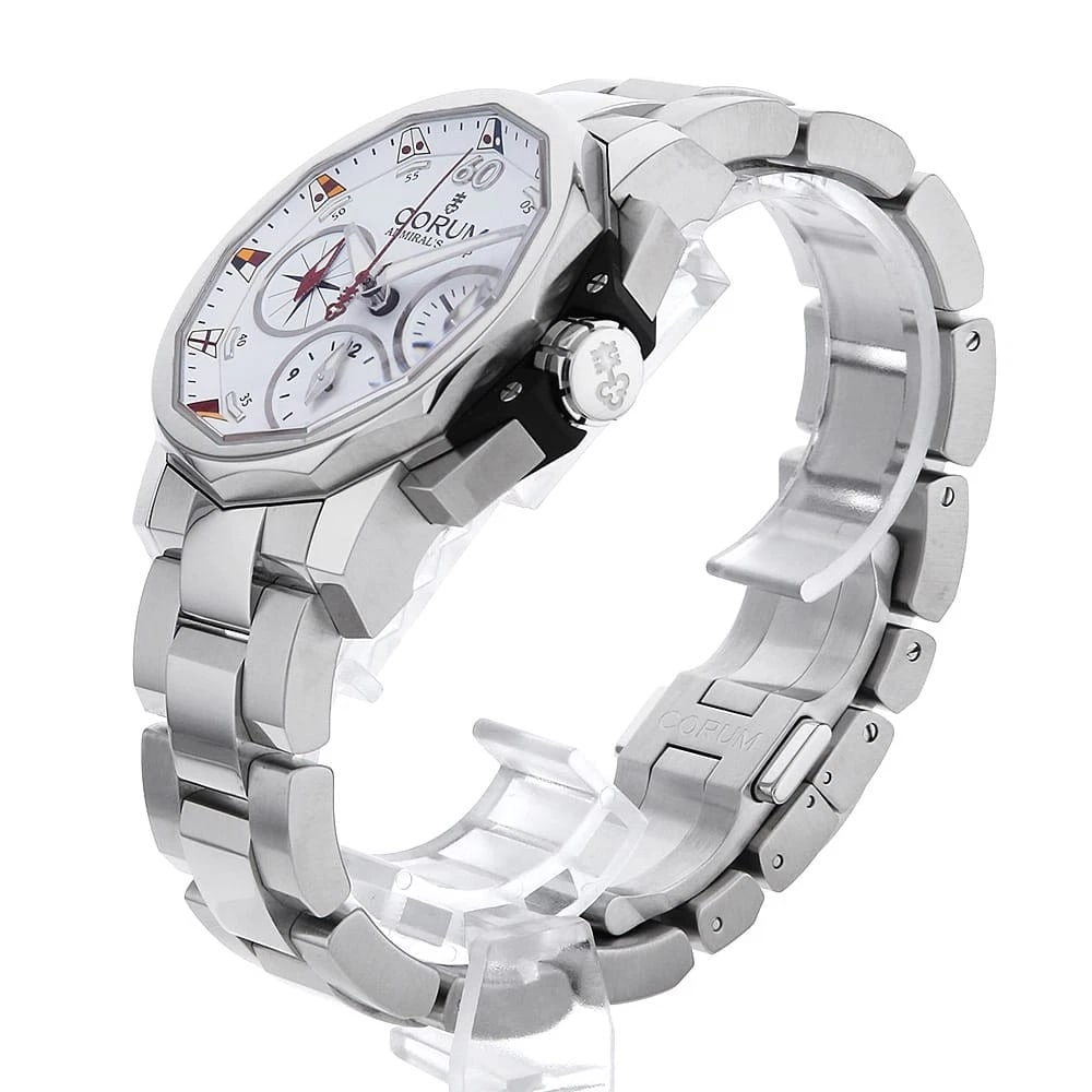 CORUM CHRONOGRAPH WHITE WATCH - 2