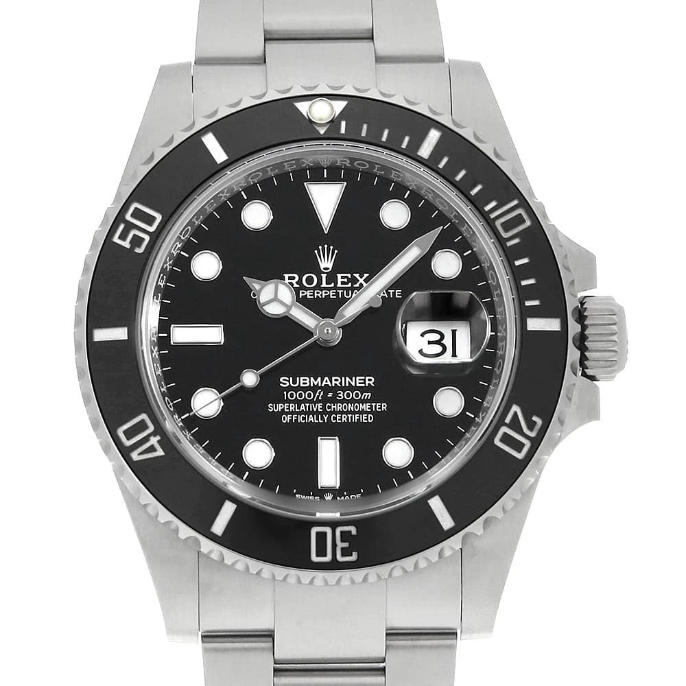 ROLEX SUBMARINER DATE BLACK WATCH: ROLEX SUBMARINER Date black Watch Brand: ROLEX Type/Style: Wrist watch Material: Case Material Stainless Steel Belt Material Stainless Steel Color: Dial Color Black Size: Case:W41mm Circumference of