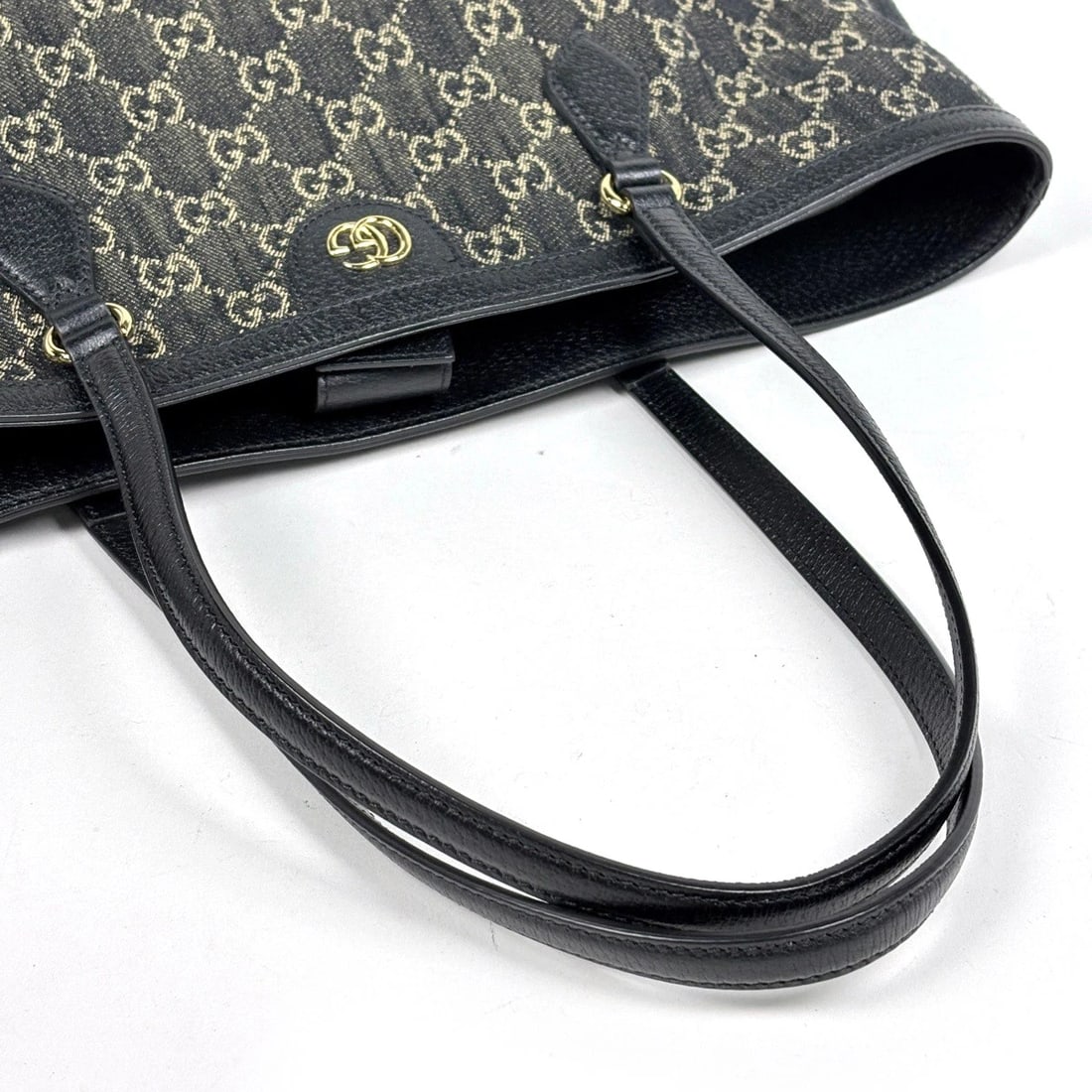 GUCCI GG PATTERN MEDIUM TOTE BAG SHOULDER BAG - 6