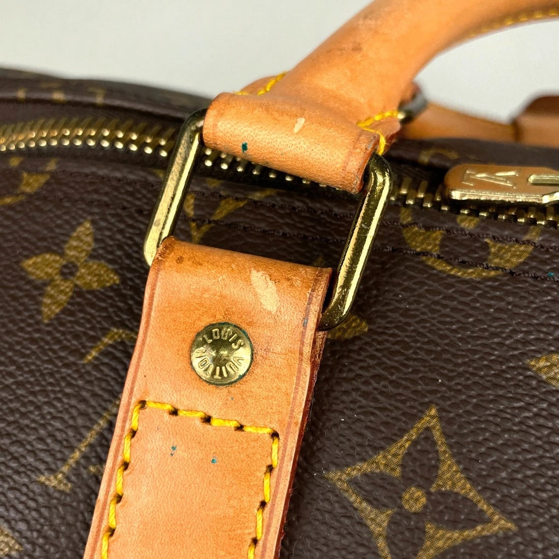 LOUIS VUITTON KEEPALL55 HAND BAG MONOGRAM - 5