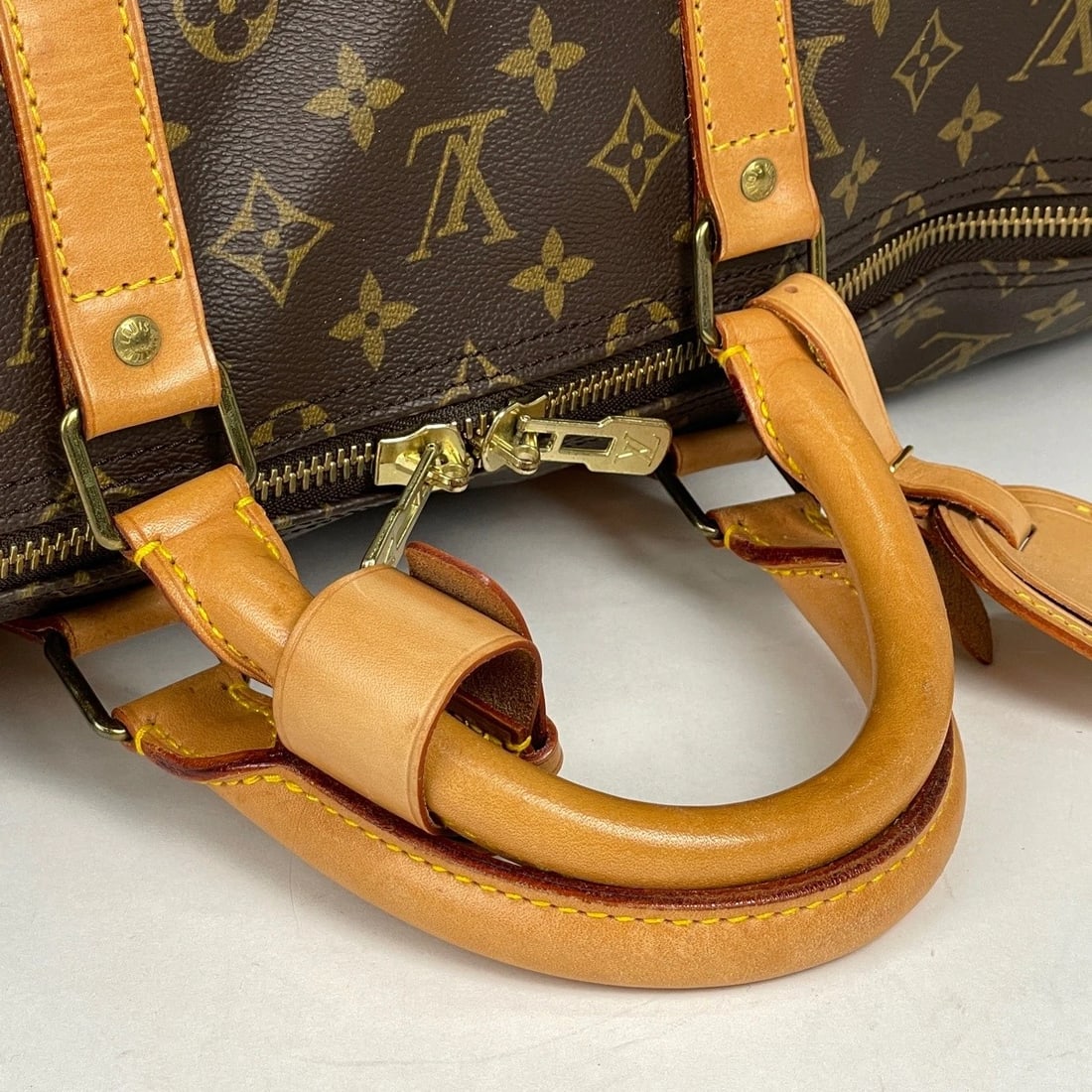 LOUIS VUITTON KEEPALL55 HAND BAG MONOGRAM - 8