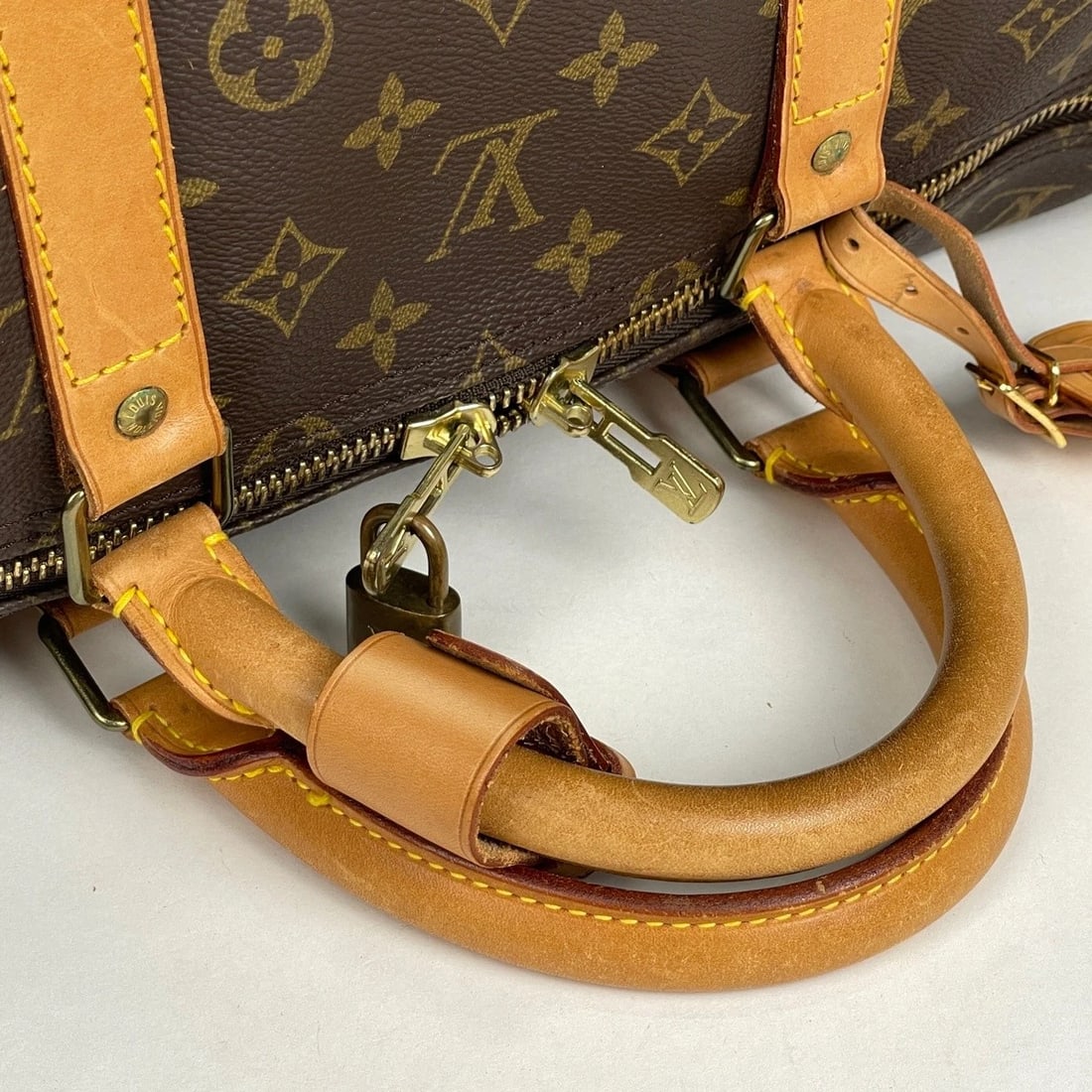 LOUIS VUITTON KEEPALL55 HAND BAG MONOGRAM - 6