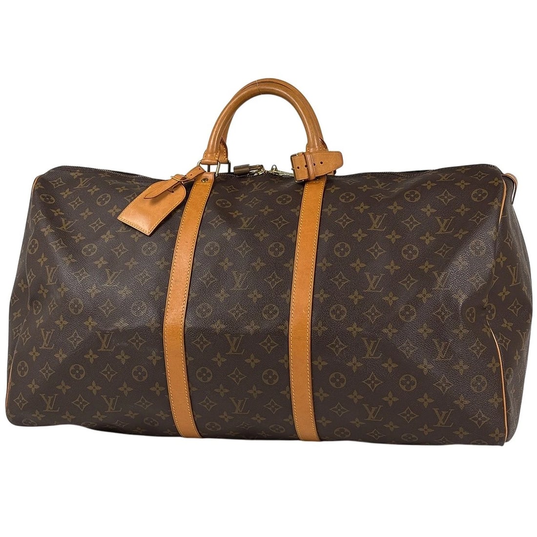 LOUIS VUITTON KEEPALL60 HAND BAG MONOGRAM: Louis Vuitton keepall60 Hand Bag Monogram Brand: Louis Vuitton Type/Style: Hand Bag Material: Monogram Color: Brown Size: Width 60cm(23.6") Height 32cm(12.6") Depth 26cm(10.2") Accessories: None