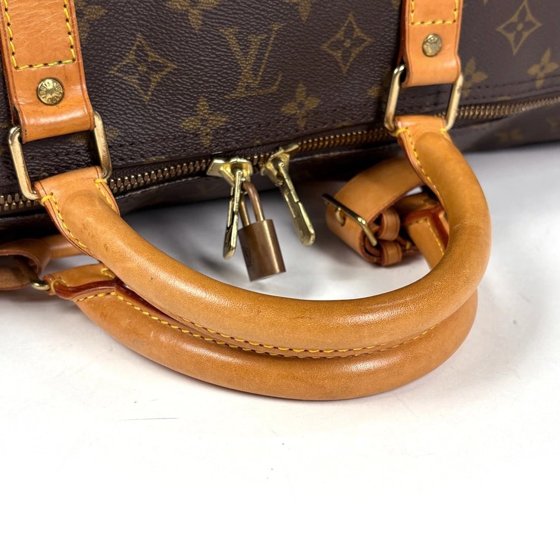 LOUIS VUITTON KEEPALL60 HAND BAG MONOGRAM - 7