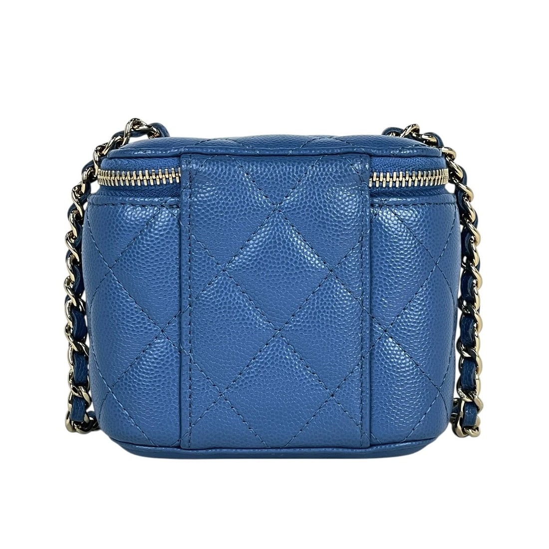 CHANEL (INTERLOCKING) CC LOGO CHAIN SHOULDER BAG - 3