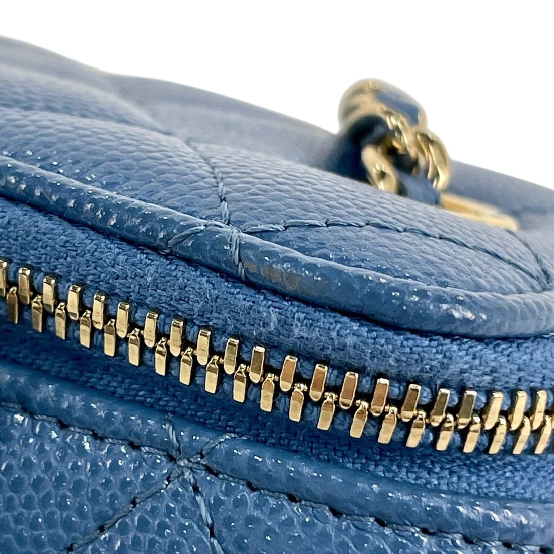 CHANEL (INTERLOCKING) CC LOGO CHAIN SHOULDER BAG - 8