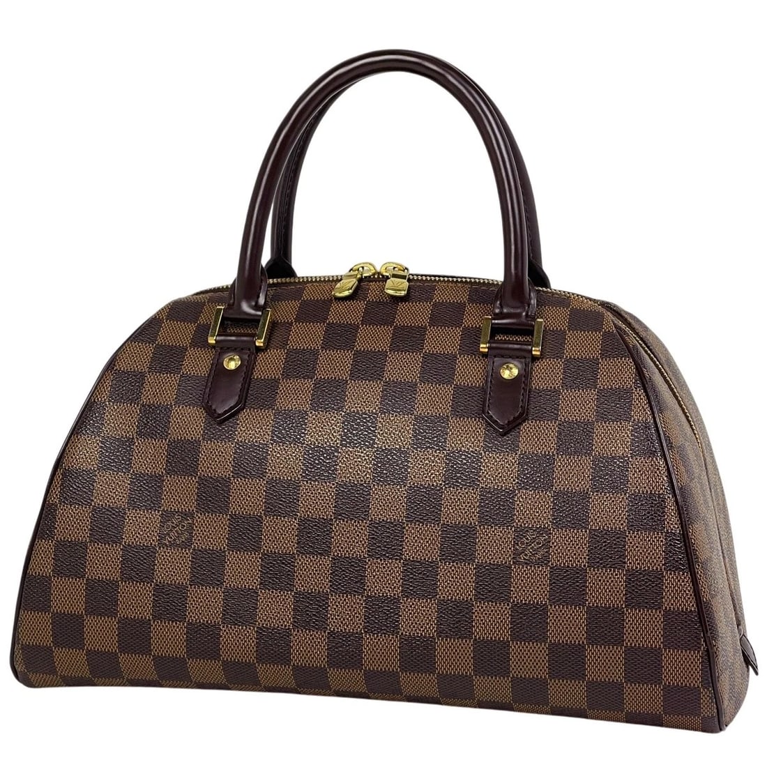 LOUIS VUITTON RIVERA MM HANDBAG MINI HAND BAG HAND BAG: Louis Vuitton Rivera MM Handbag Mini Hand Bag Hand Bag Brand: Louis Vuitton Type/Style: Hand Bag Material: Damier Color: Brown Size: Width 34cm(13.4") Height 20cm(7.9") Depth 19.5cm(7.7") Accessor