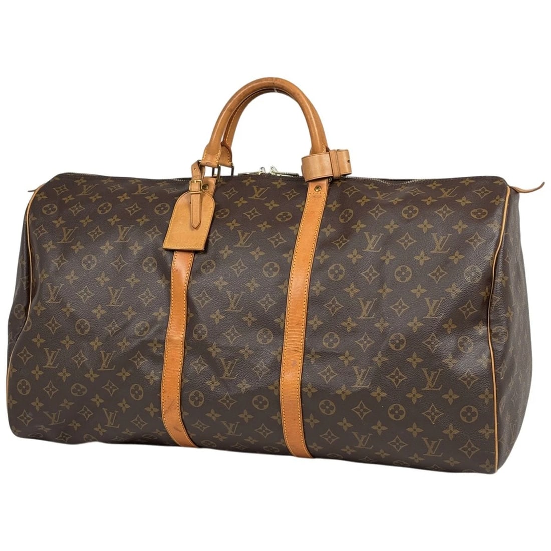 LOUIS VUITTON KEEPALL60 HAND BAG MONOGRAM BROWN: Louis Vuitton keepall60 Hand Bag Monogram Brown Brand: Louis Vuitton Type/Style: Hand Bag Material: Monogram Color: Brown Size: Width 60cm(23.6") Height 32cm(12.6") Depth 26cm(10.2") Accessories:
