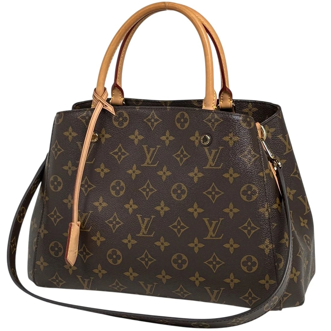 LOUIS VUITTON MONTAIGNE MM SHOULDER BAG 2WAY HAND BAG (1 of 6)