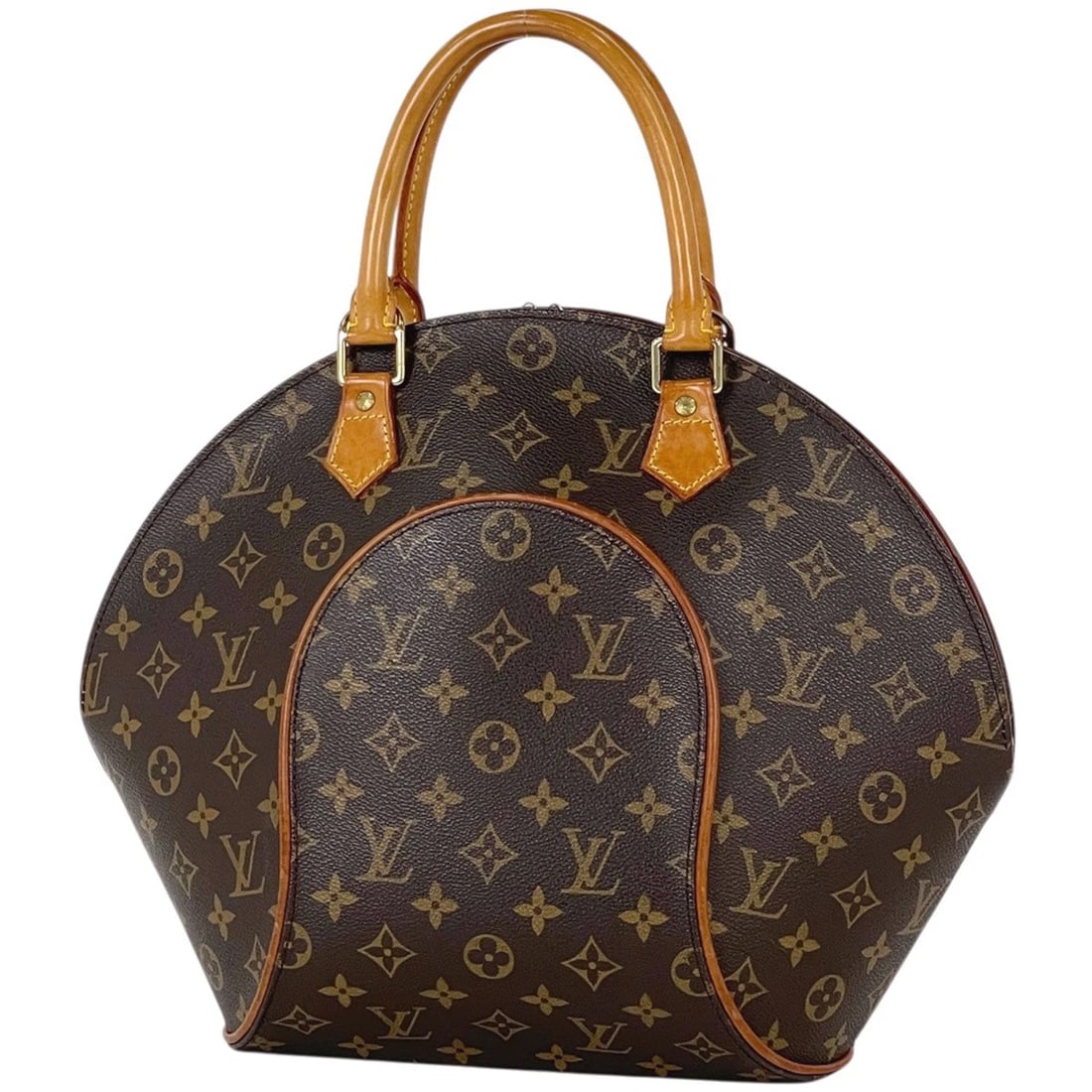 LOUIS VUITTON ELLIPSE MM HAND BAG MONOGRAM BROWN (1 of 8)