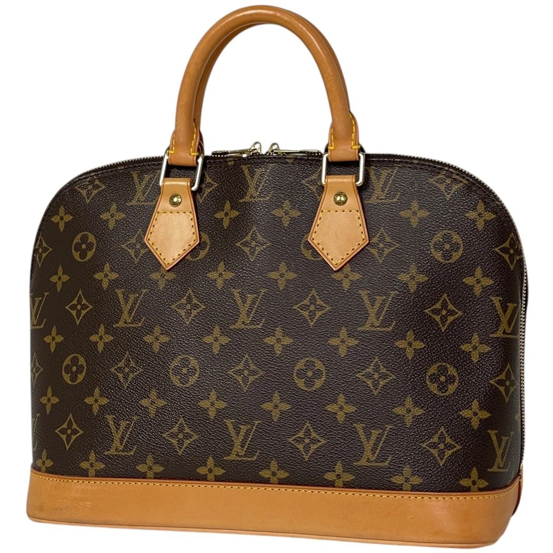 LOUIS VUITTON ALMA HAND BAG MONOGRAM BROWN WOMEN: Louis Vuitton Alma Hand Bag Monogram Brown Women Brand: Louis Vuitton Type/Style: Hand Bag Material: Monogram Color: Brown Size: Width 30cm(11.8") Height 23cm(9.1") Depth 16cm(6.3") Accessories: N